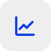 stock rising icon